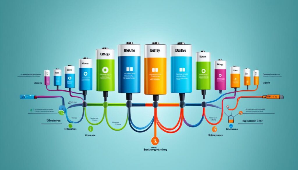 Marktsegmentierung Batterielebensdauern