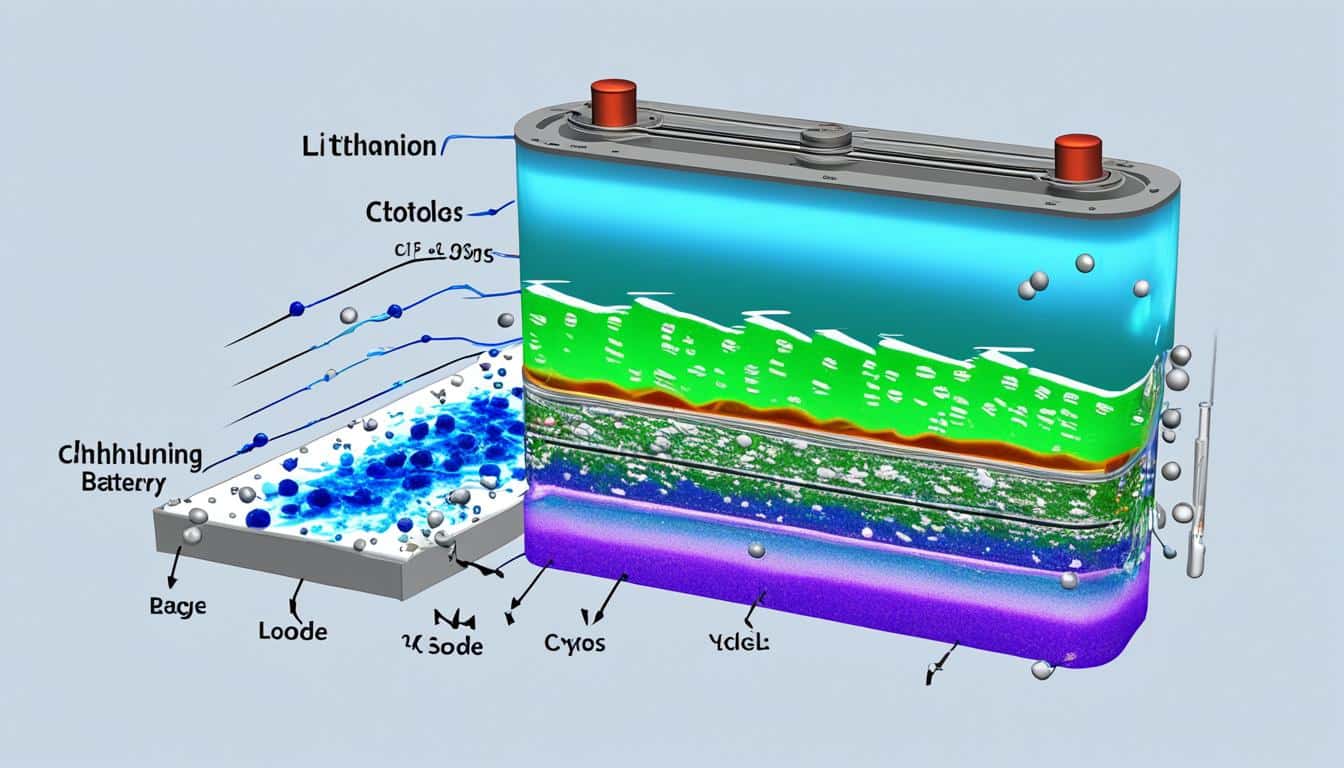 Der chemische Prozess in Lithium-Ionen-Batterien