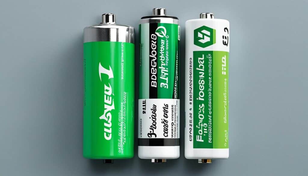 Empfehlungen für Haushaltsbatterien