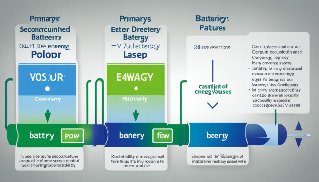 Energieverbrauch von Batterien