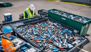 Recycling und Entsorgung von Batterien