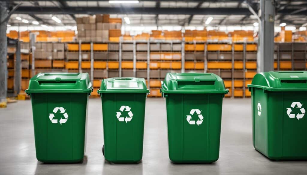 Sammelboxen für Recycling