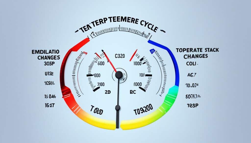 Temperaturzyklus bei Batterietests